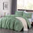 Cotton Twill Solid Duvet Cover-1358357972-1358357977