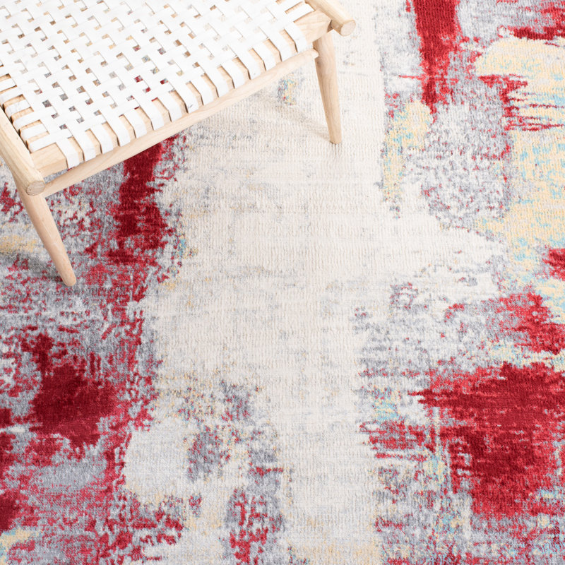 Rudi 100 Performance Abstract Rug, Rectangle 9' x 12'