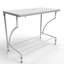 Évier de console lumineux en métal 36 po avec vasque en verre et surface solide-102480553-102480560