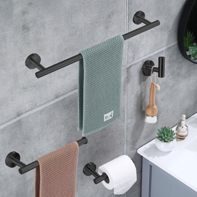 4 - Piece Bathroom Hardware Set