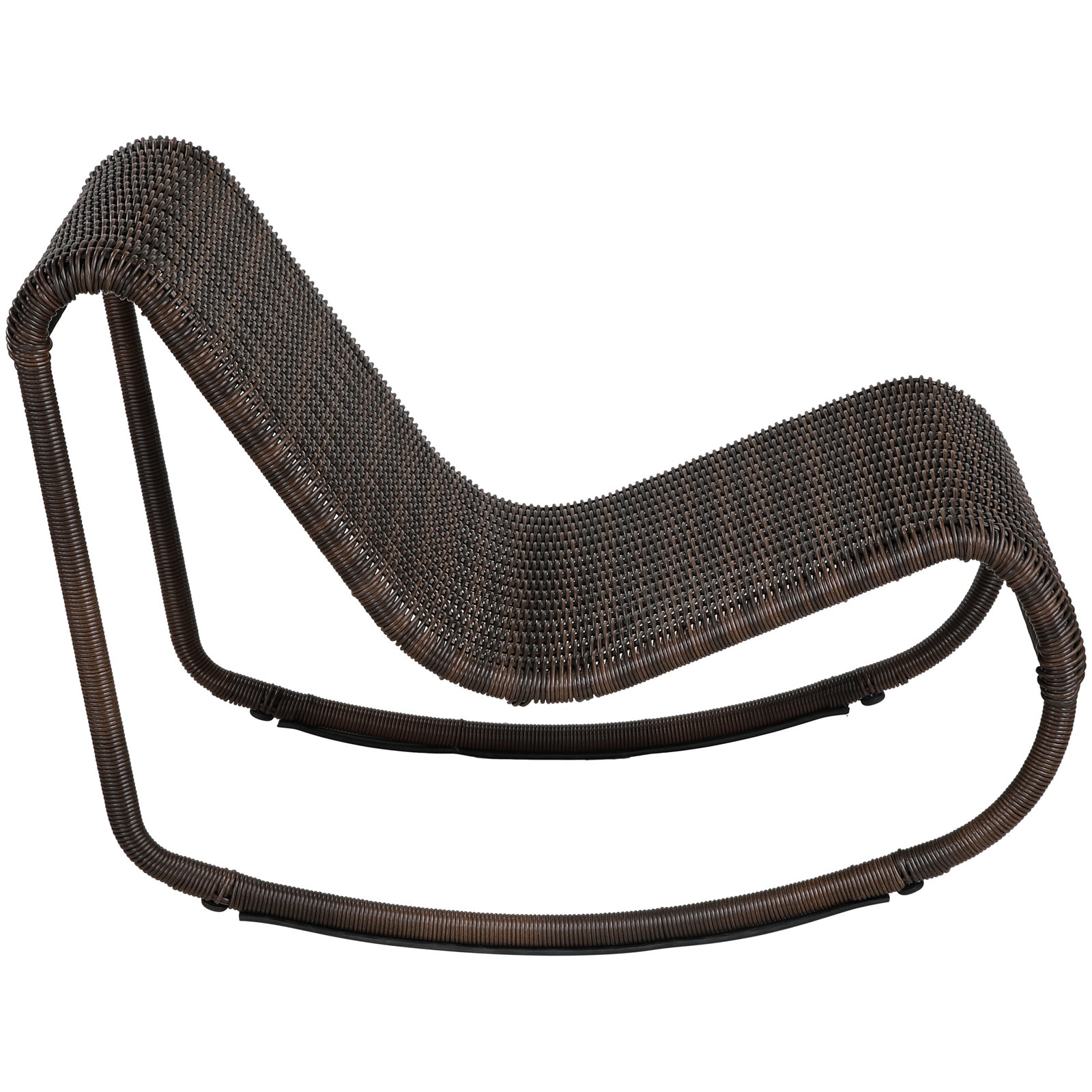 Antigua Patio Lounge Chair, Brown