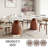 Luxe Double Pedestal Dining Table 86.61"93.7"- Rectangular Sintered Stone Table With Round Edges-1217217019-1221094142