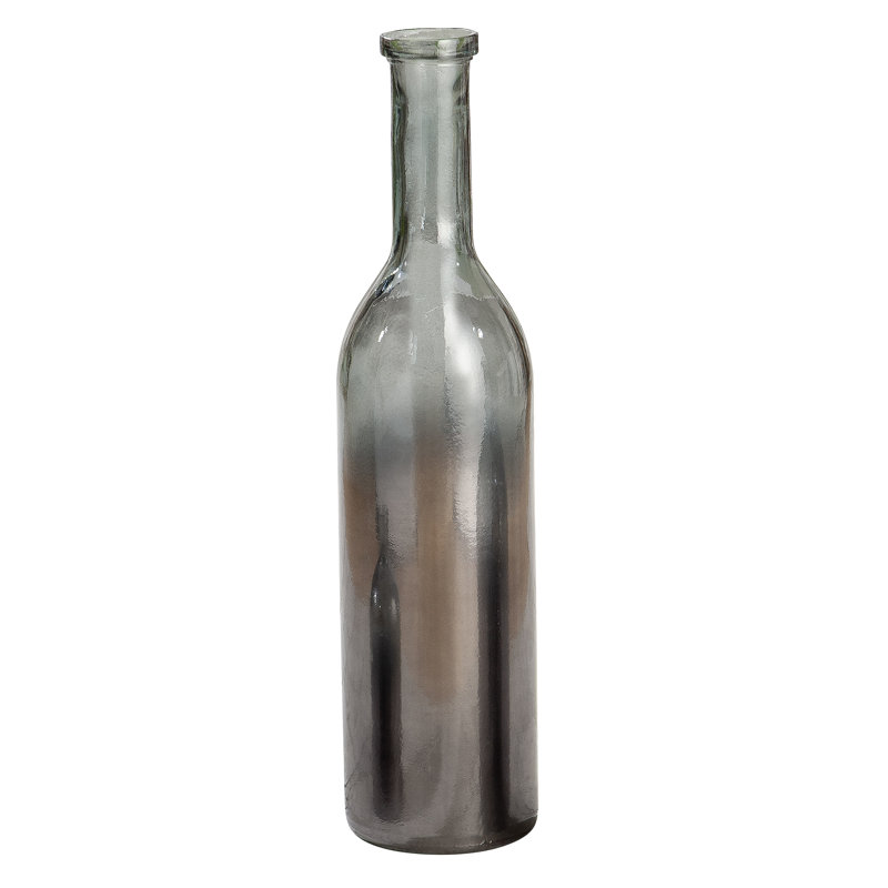 Fae Glass Decorative Bottle, 75cm H x18cm W x 18cm D