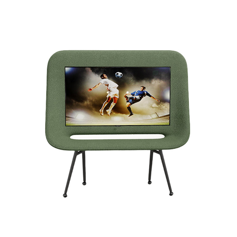 Meuble télé simple Creative, Vert, 69.9”H x 72.4”L x 17.7”W