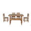 Ensemble de table et chaises d'extérieur en bois d'acacia de haute qualité-2001009583