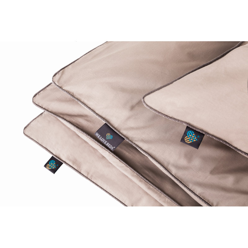 No Pattern Duvet Cover Set, Beige, 200 x 220cm
