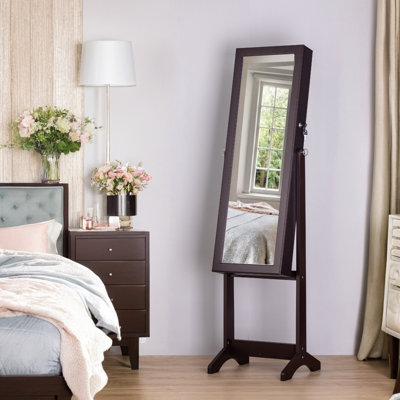 Armoire à bijoux avec miroir Marquisia