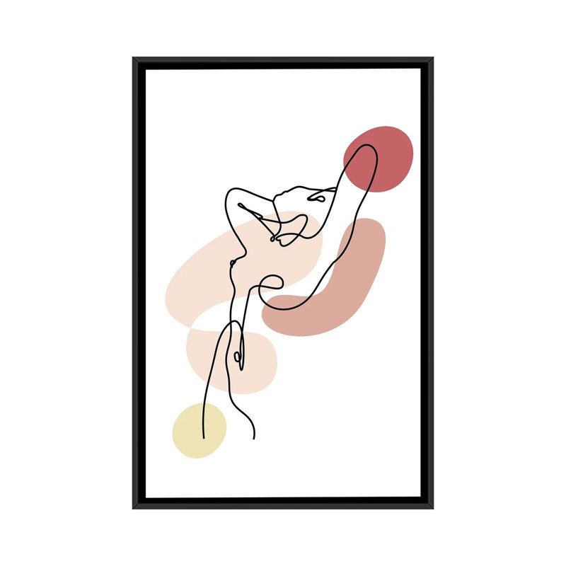 Nudité by Kiki C Landon - Print on Canvas
