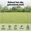 Galvanized Steel Border Fencing-373242083
