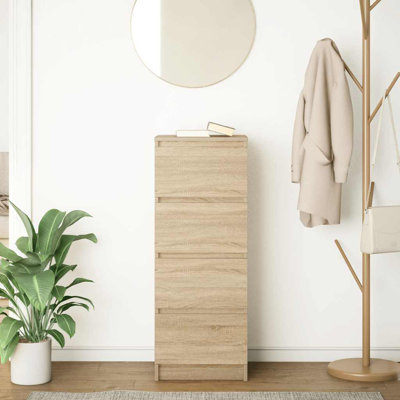 Sideboard 37.5X35x99 Cm Engineered Wood