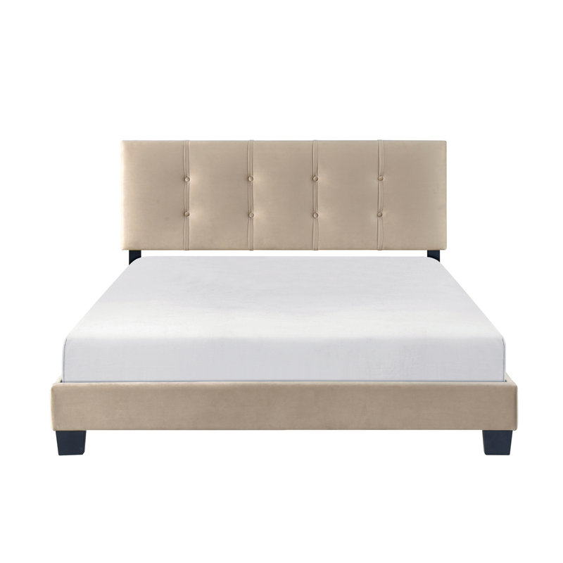 Mobilier de chambre à coucher 1pc, Marron clair, Grand lit