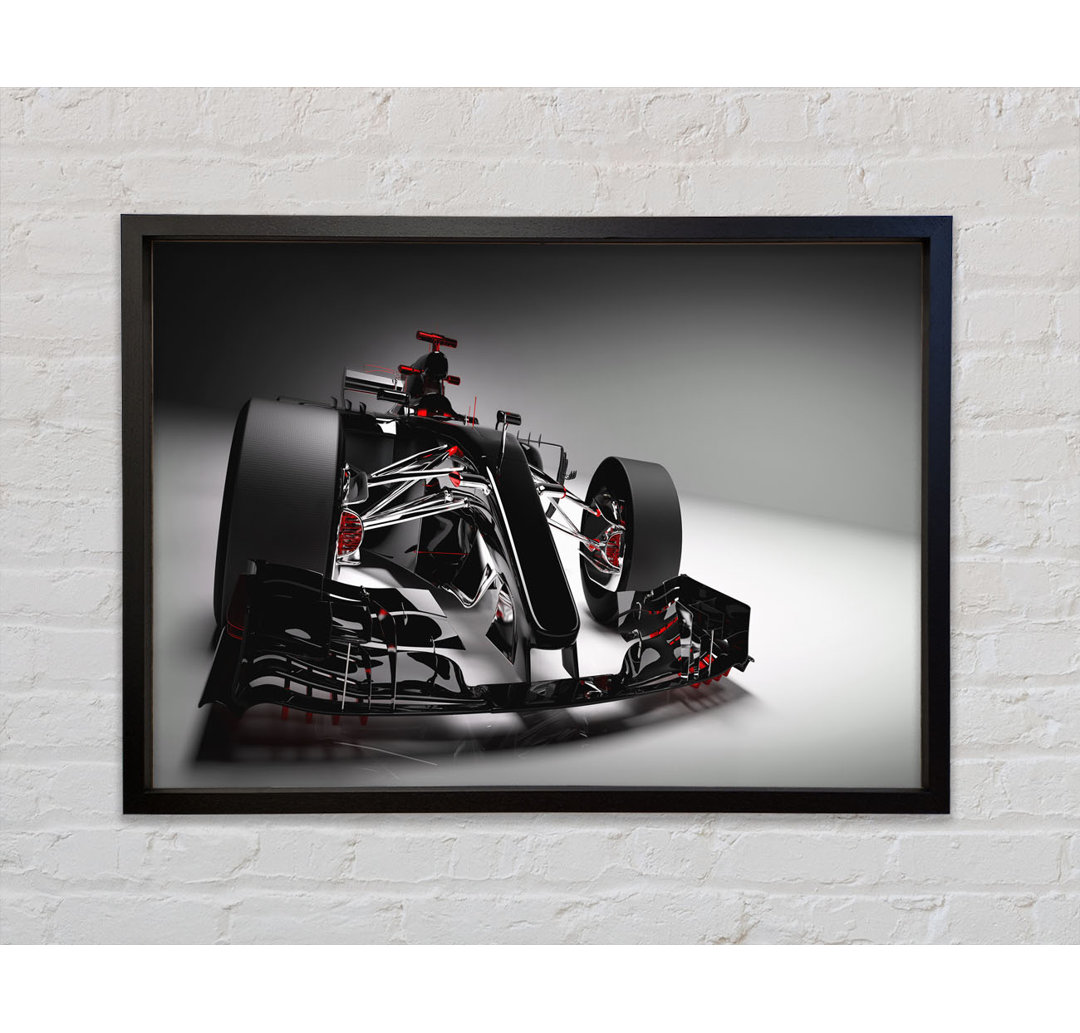 Leinwandbild F1 Racer Futuristic