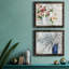 Shades Of Blush - Ensemble de 2 peintures sur toile encadrées-1233675336-1233675337