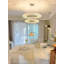 Billmyre 2 Luxury LED Crystal Chandelier – Adjustable Stainless Steel Ceiling Light with Rings-1910264867