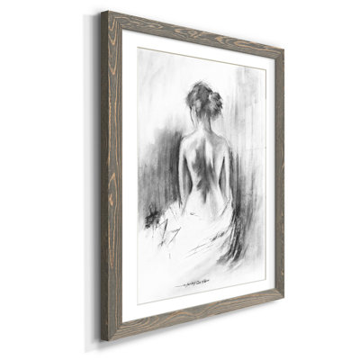 " Soft Silhouette II " Painting Print
