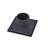 2 in. PVC Square Drain Barrel and Oil Rubbed Bronze Snap-In Strainer with Ring-1130892670