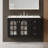 36" Wall Mounted Bathroom Cabinet With 3 Drawers & Soft-close System Cabinet