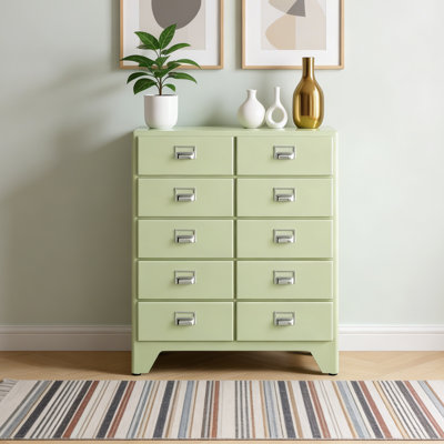 Multi-functional drawer solid-color accent chest