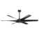 Jamariae 65" Ceiling Fan With No Light and Remote Control