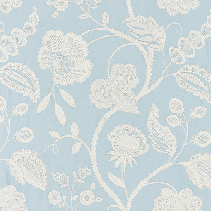 Botanica Kensington Embroidery Fabric, Sky