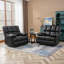 Fauteuil inclinable manuel en simili cuir Brisen de 44,5 po de largeur Brisen-124005746