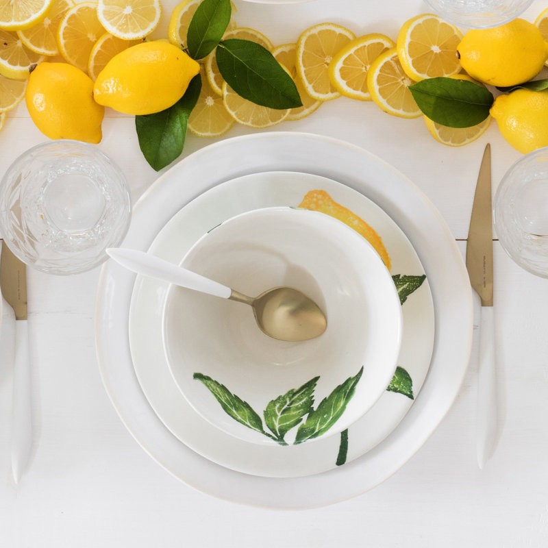 Limoni Handmade Earthenware Cereal Bowl