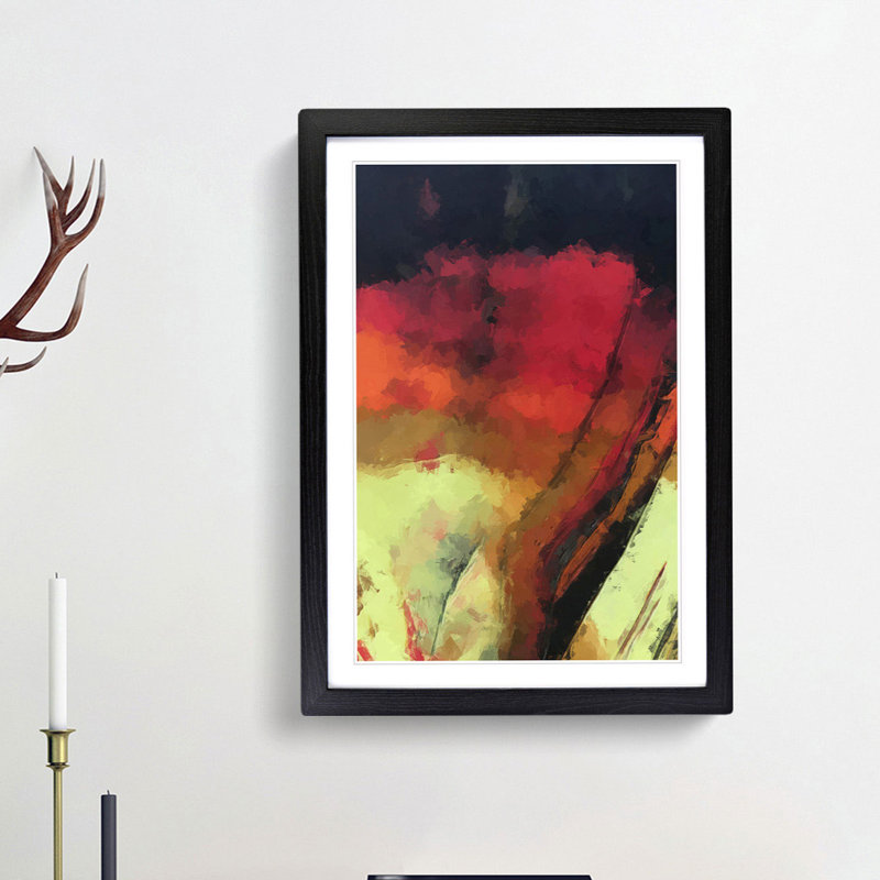 Abstract Vol.4 - Framed Print, Black Framed, 48cm H x 36cm W x 2cm D