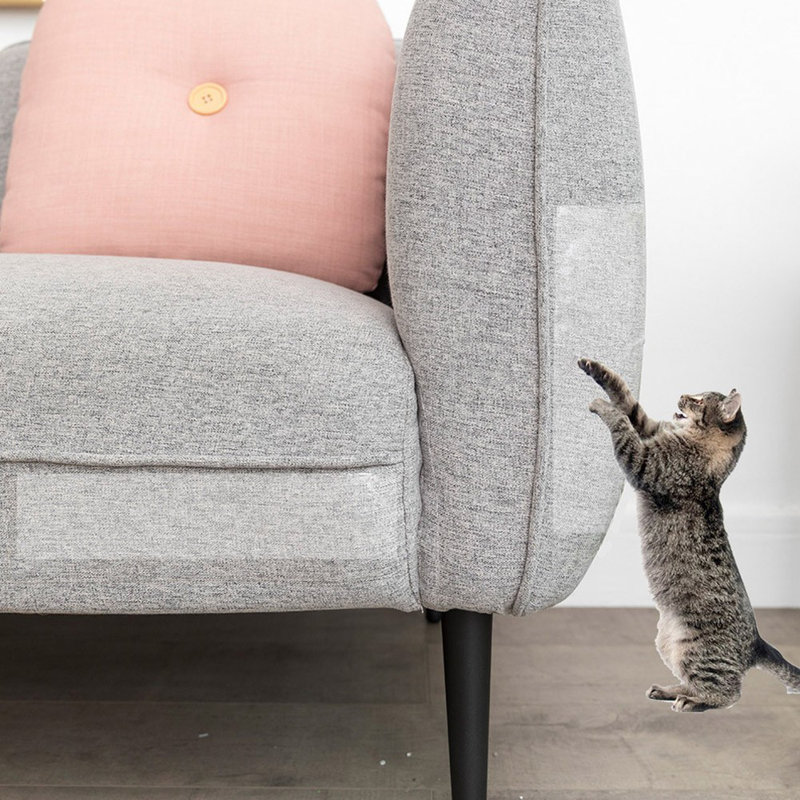 Ruban adhésif anti-griffes pour chat 2 bandes