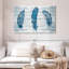 Plumes bleues sur bois Kerner-107853209