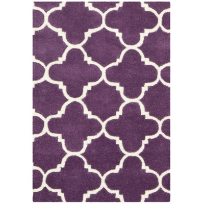Carolene Hand Tufted Wool Geometric Rug