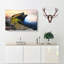 Lighthouse In The Isle Of Skye Painting - Wrapped Canvas-56657080