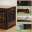 Meuble de rangement pour chien 78,7 po