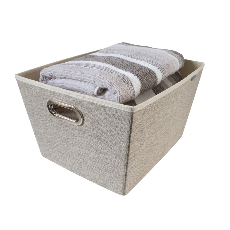 Rebrilliant Burrier Fabric Decorative Bin
