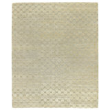 Pure Textures Hand Knotted Geometric Area Rug