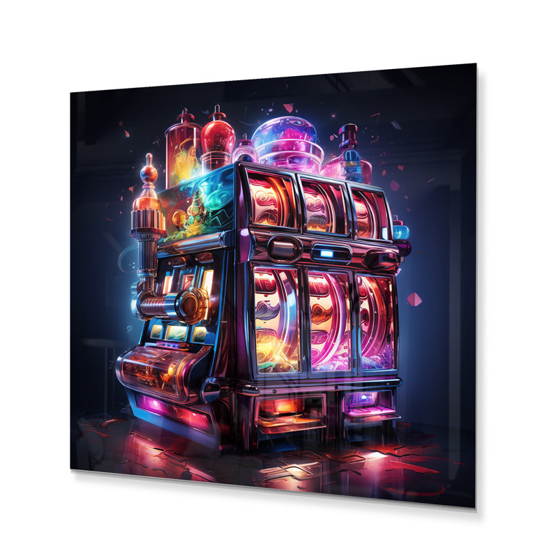 Décoration murale en métal «Casino Royale II», H 16 po x l 16 po x P 1 po