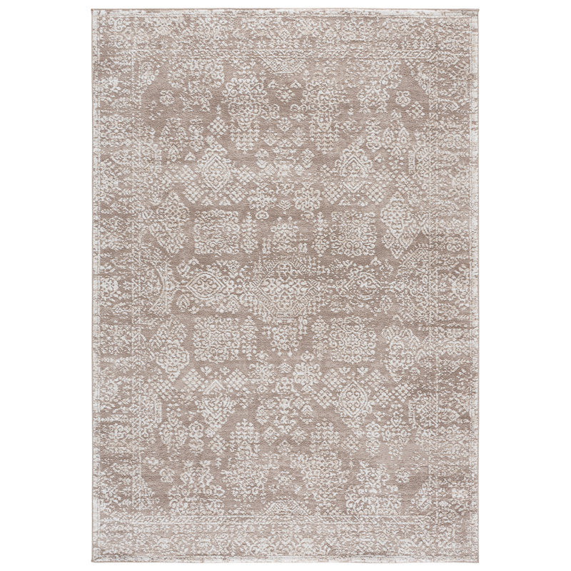 Chamber Power Loom Performance Oriental Indoor Rug, 5'-3" x 7'-6" Rectangle