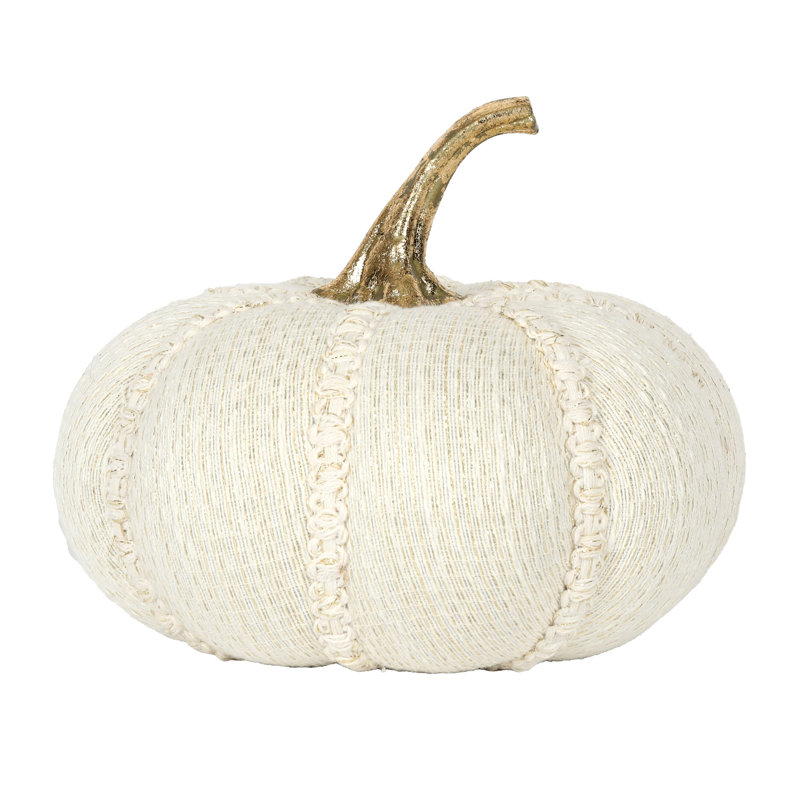 8" COTTON SHIMMER PUMPKIN