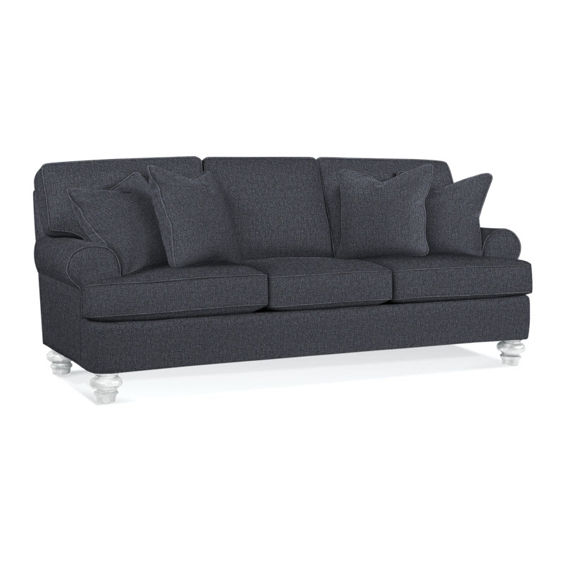 Lowell Sleeper Sofa, Frost White, Gel Memory Foam Mattress, Stone Crypton Performance; 0884-83