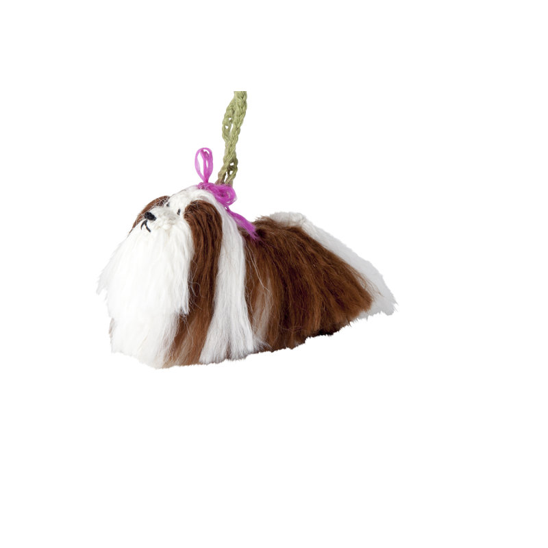 Arcadia Home Shih Tzu Hand-Knit Ornament