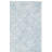 Braelyne Hand Tufted Wool/Cotton Geometric Rug in Blue/Ivory-422380564