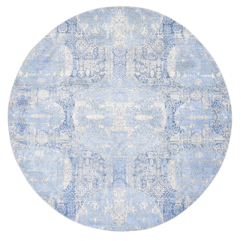 Shunette One-of-a-Kind Round 6'0" X 6'0" New Age Round Area Rug in