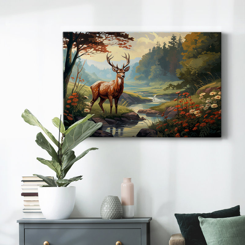 Animals Landscape Series CCCLVII, 40" H x 60" W