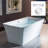 Echo 59'' x 29.5'' Soaking Acrylic Bathtub-59001517