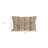 Boho Woven Shaggy Sequin Lumbar Pillow