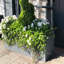 Frostproof, Concrete Effect Garden Planter Pot with Drainage Holes-495017188-535766860