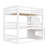 Corwyn Triple Bunk Bed With Storage Staircase And Solid Pine Construction-121793476