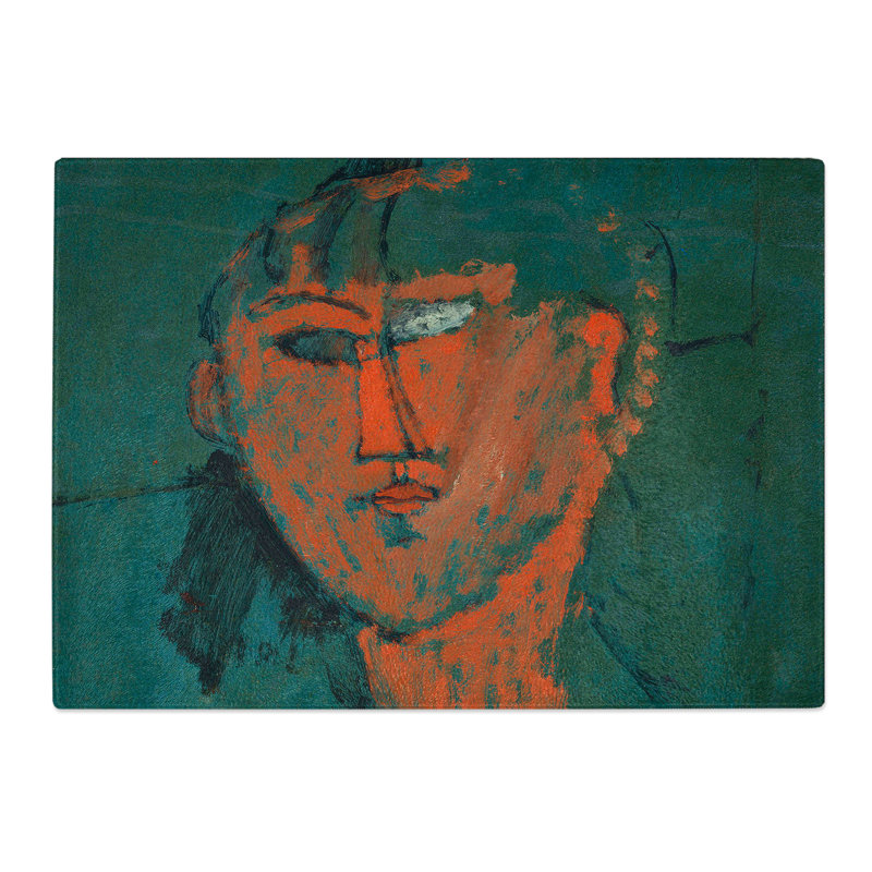 Testa Rossa by Amedeo Modigliani Chopping Board, 28.5cm W x 39cm L