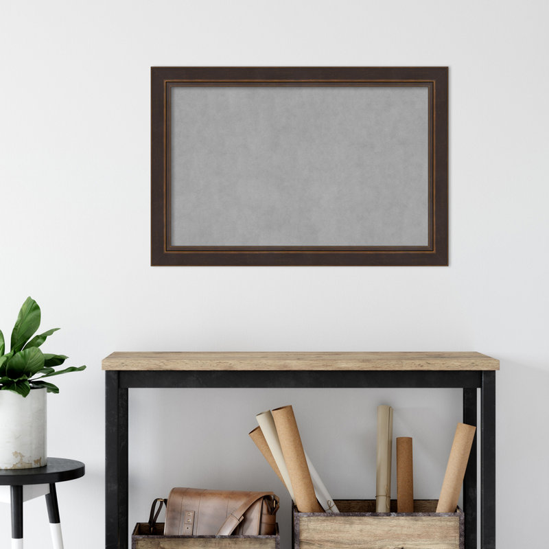 Tableau magnétique magnétique en métal, H 24 po x l 36 po x P 1 po