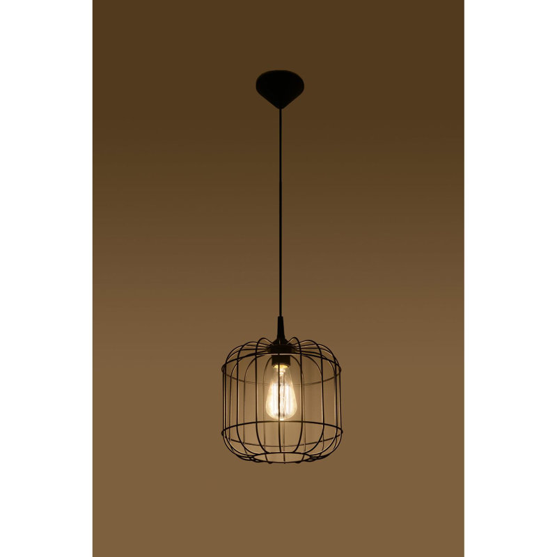 Dicus 1 - Light Geometric Pendant, Black
