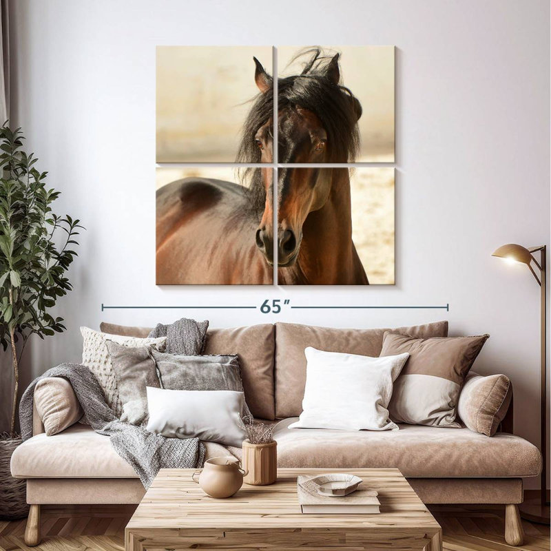 Brampt Brown Casanova, 45" H x 45" W
